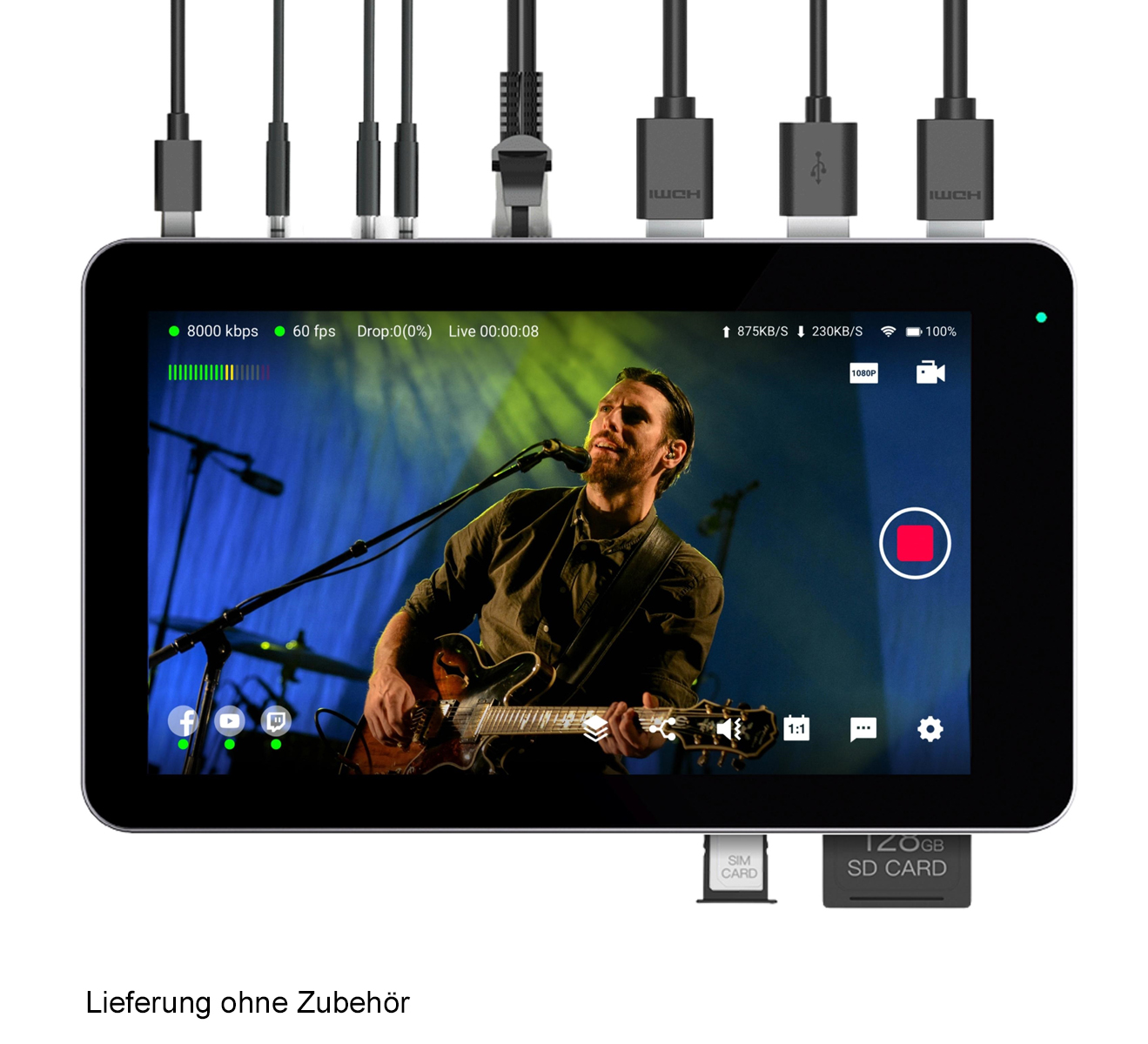 YoloLIV YoloBox mini Portables Live Stream Studio 0664918139094