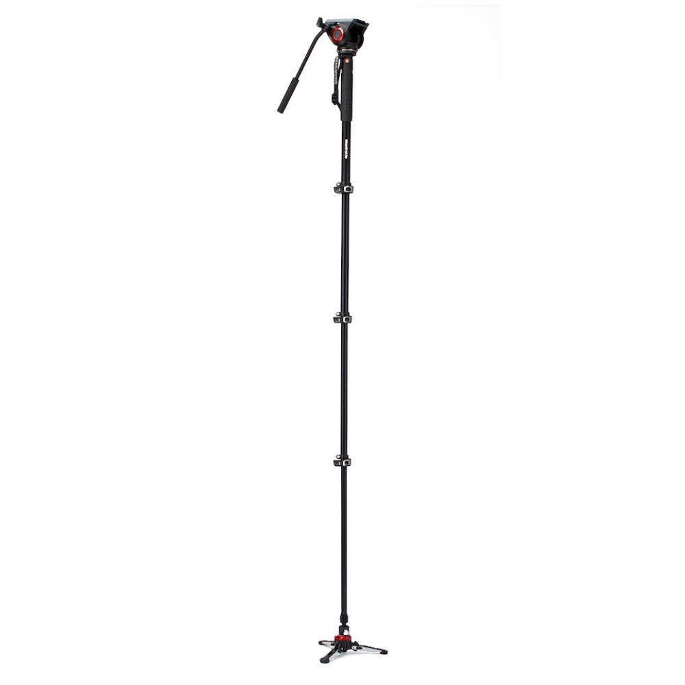 XPRO VIDEO MONOPOD ALU 4 SEG. MIT MVH500AH UND FLU 8024221667264