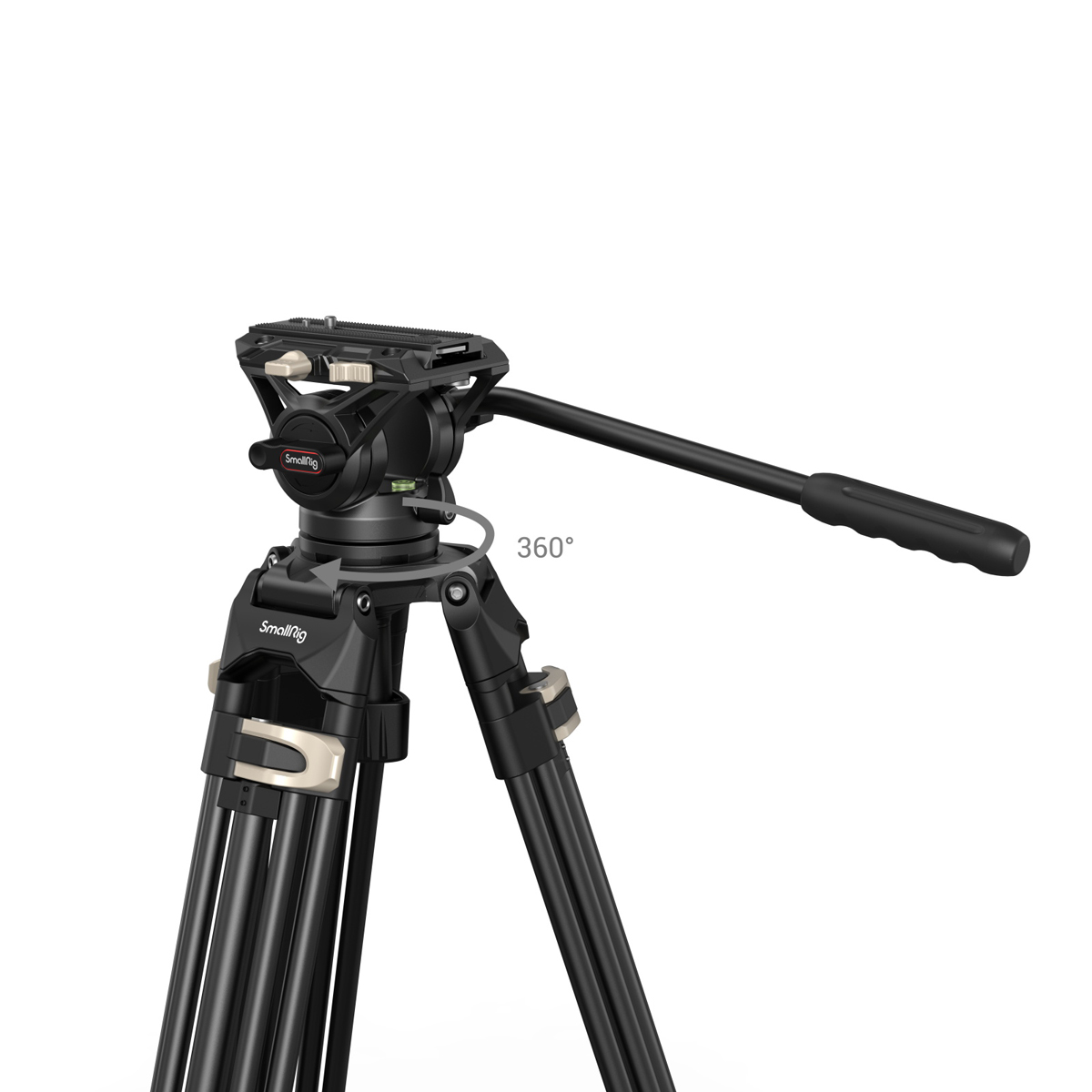 SmallRig 3751 Heavy Duty FluidkopfStativ AD-01 6941590007885