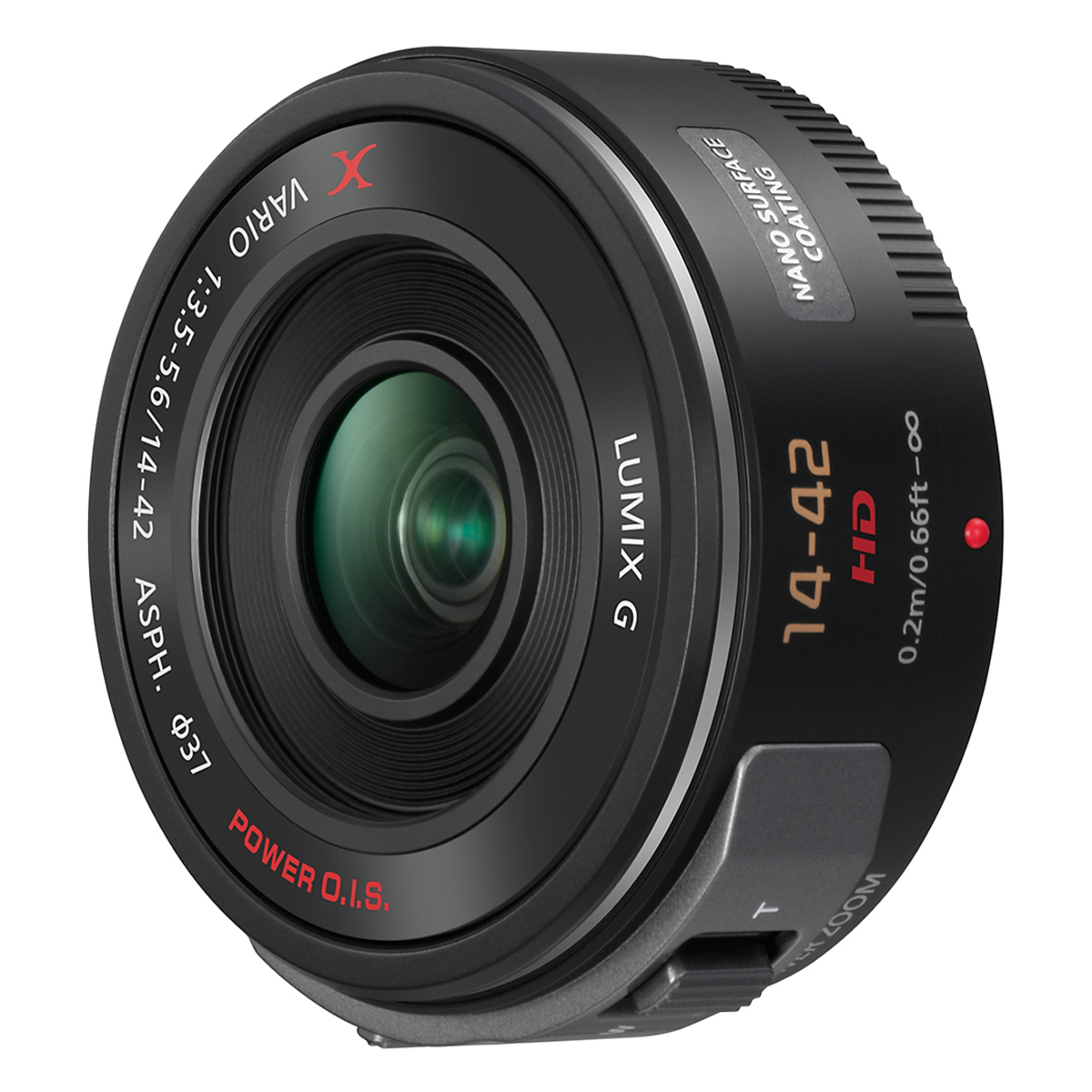 Panasonic X Vario PZ 3,5-5,6 /14-42 mm ASPH. Power OIS schwarz Lumix G Objektiv 5025232638024