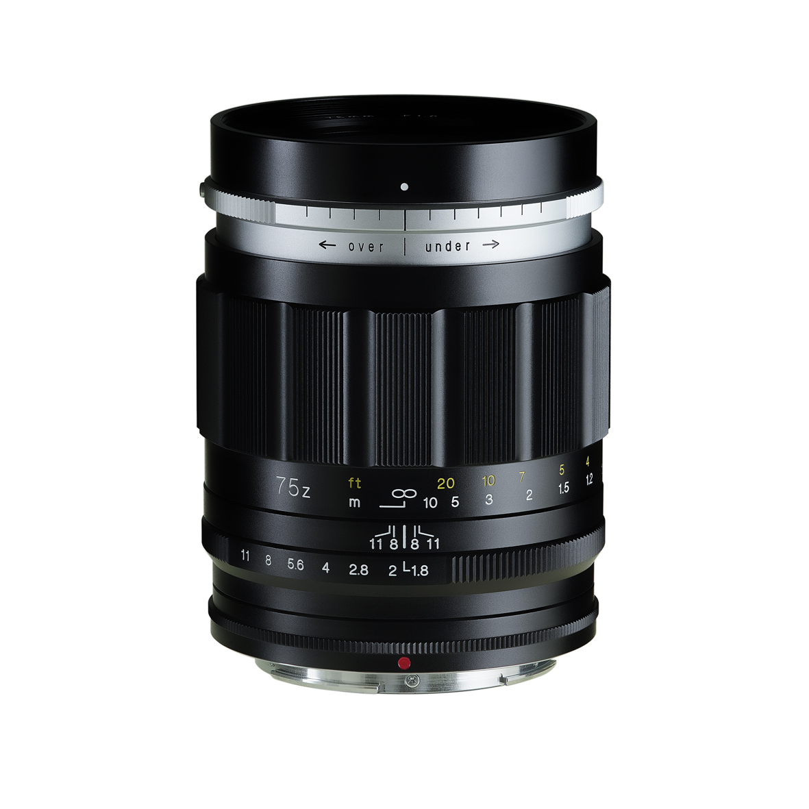 Voigtländer Portrait Heliar 1,8/75 mm Nikon Z-Mount, schwarz, Objektiv Voigtländer Portrait Heliar 1,8/75 mm Nikon Z-Mount, schwarz, Objektiv