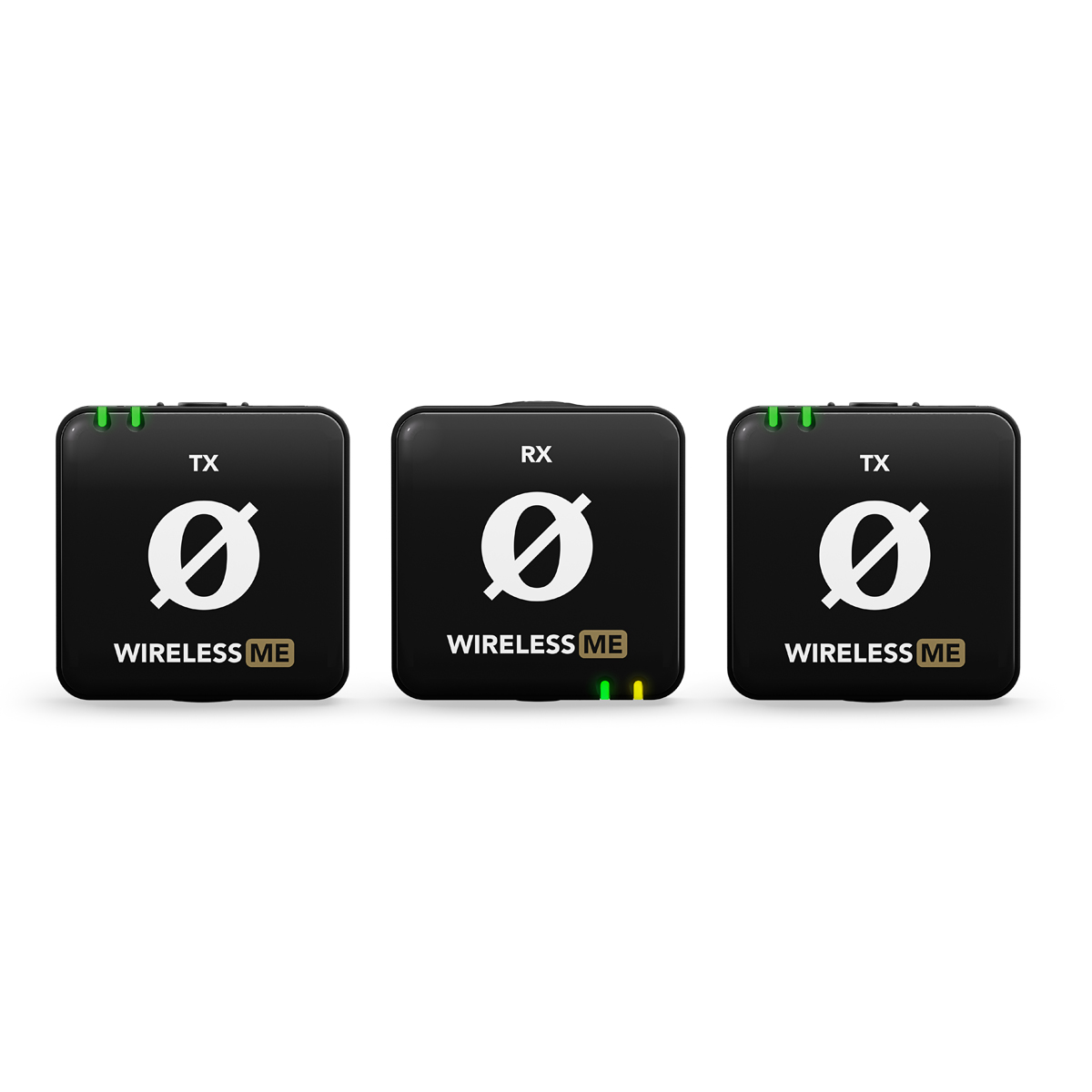 Rode Wireless ME Dual schwarz, Mikrofon- system mit 2x Sende- u. 1x Empfangsmodul 0698813014644