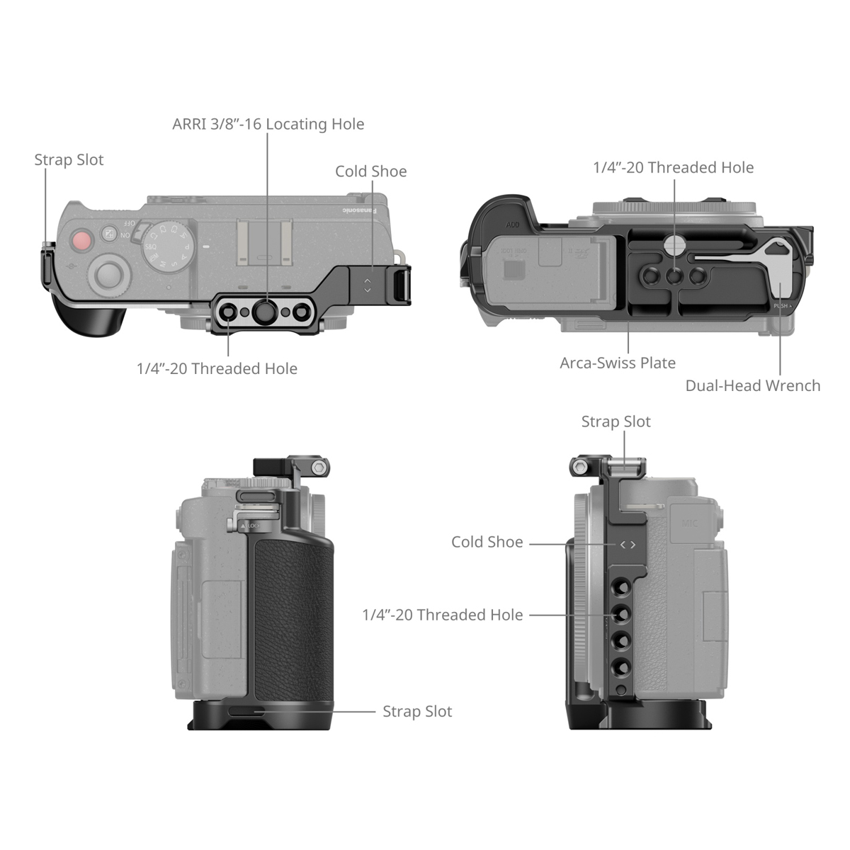 SmallRig 4515 Cage f.Panasonic Lumix S9 6941590016993