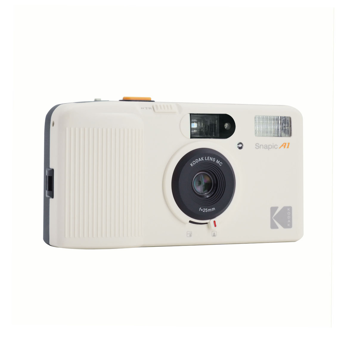Kodak Snapic A1 35mm Film Camera - Ivory White
