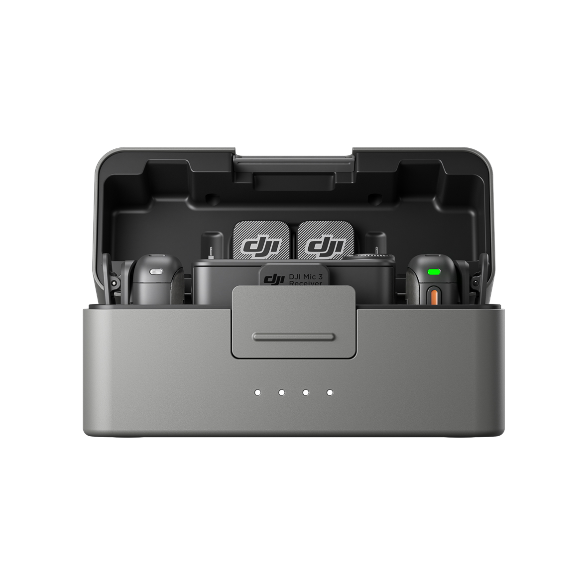 DJI MIC 3 (2 TX + 1 RX + Charging Case) 2 Sender+1 Empfänger, Funkmikrofonsystem 6937224116344