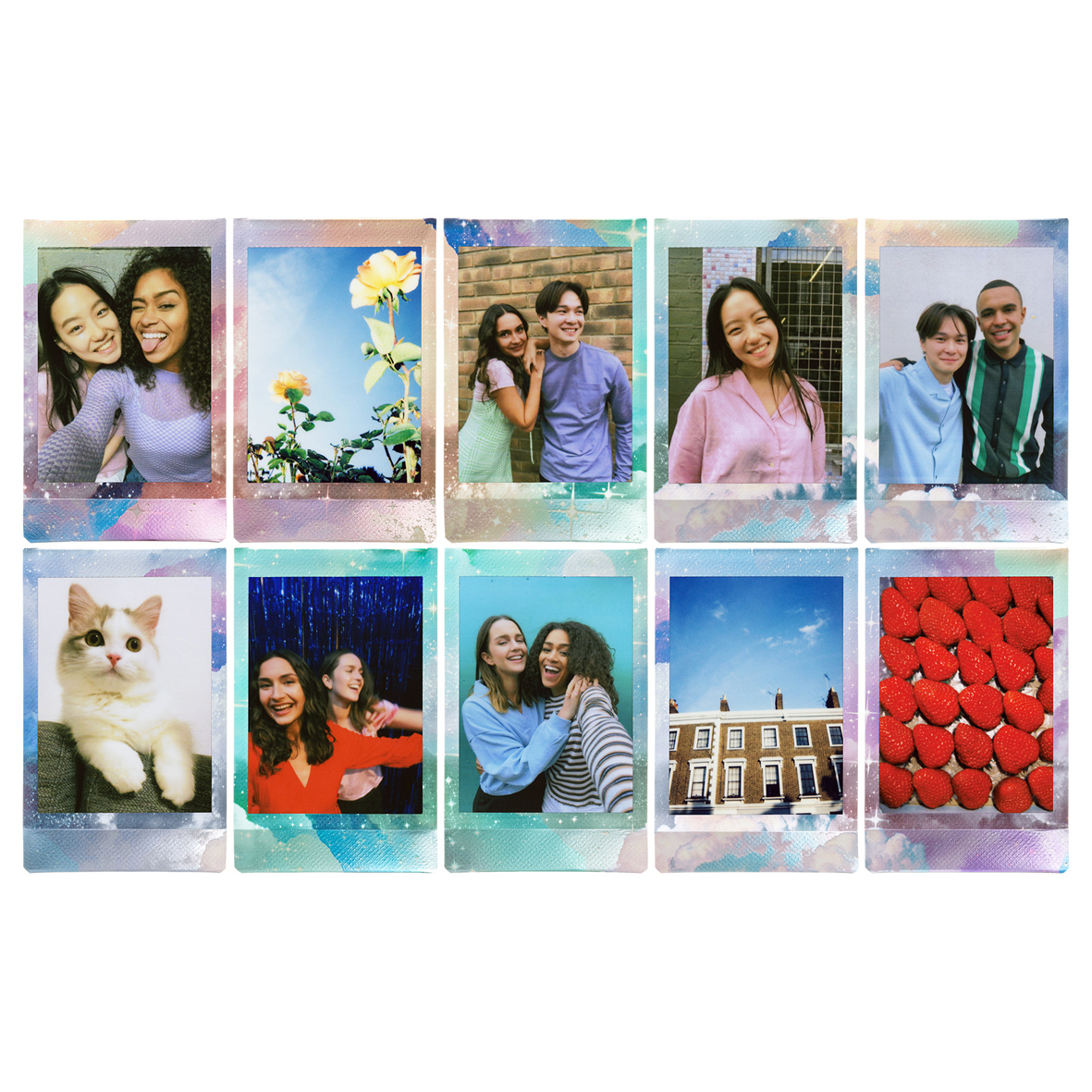 Fujifilm instax™ mini Film Pastel Galaxy WW1, Sofortbildfilm Fujifilm instax™ mini Film Pastel Galaxy WW1, Sofortbildfilm