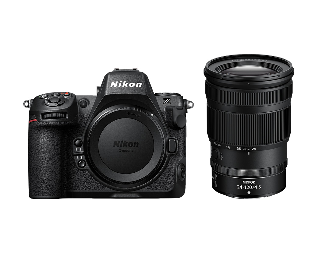 Nikon Z8 Kit 24-120mm f/4.0 S + NIKKOR Z 24-70mm f/2.8 II S Nikon Z8 Kit 24-120mm f/4.0 S + NIKKOR Z 24-70mm f/2.8 II S
