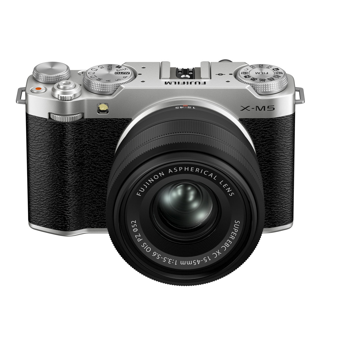 FUJIFILM X-M5 + 15-45 mm XC silber, OIS PZ, Kamera 4547410547726