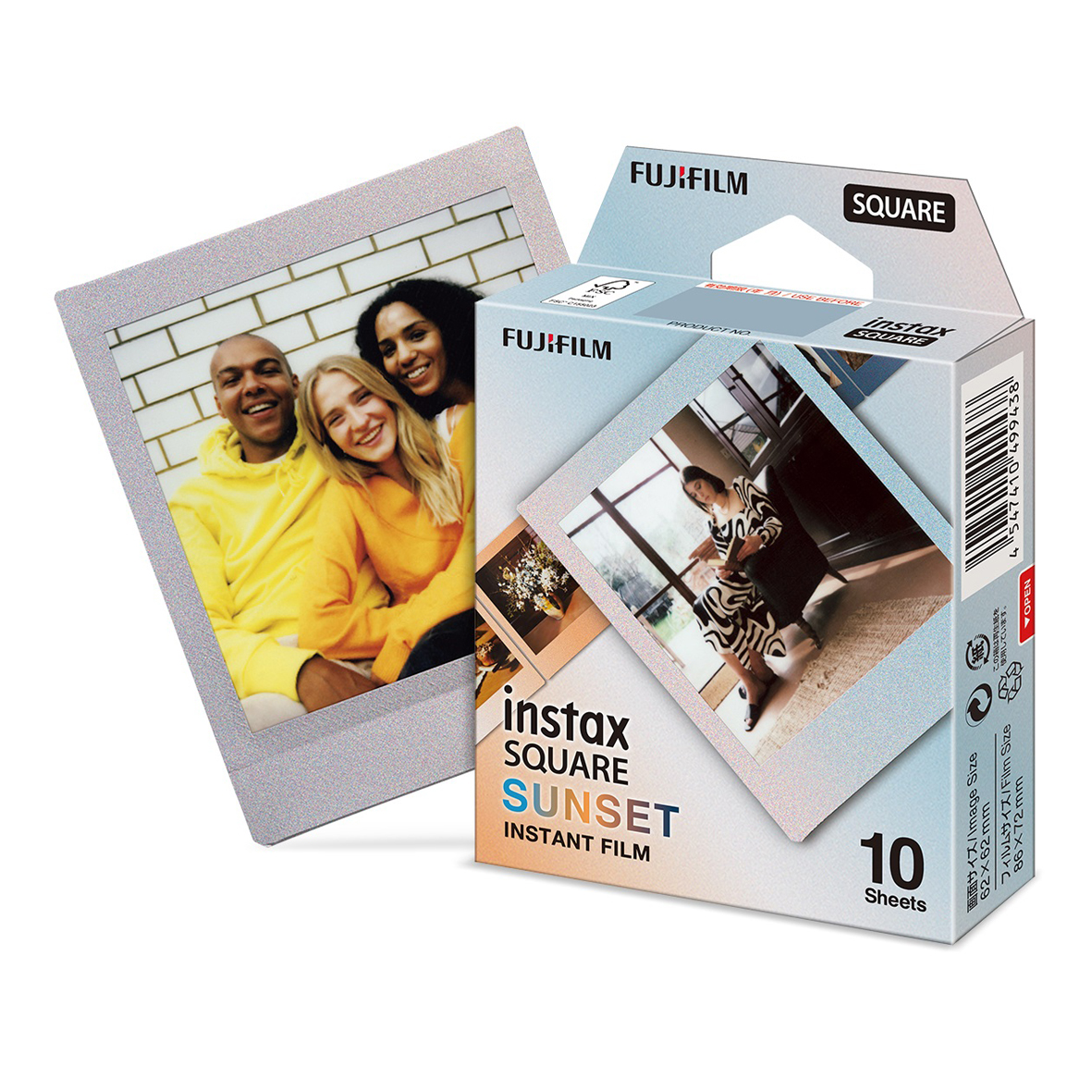 Fujifilm Instax SQUARE Sunset Rainbow WW1 Sofortbi 4547410499438