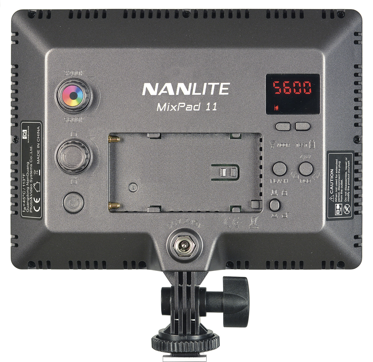 Nanlite MixPad 11 RGBWW Kameraleuchte 4001072037211