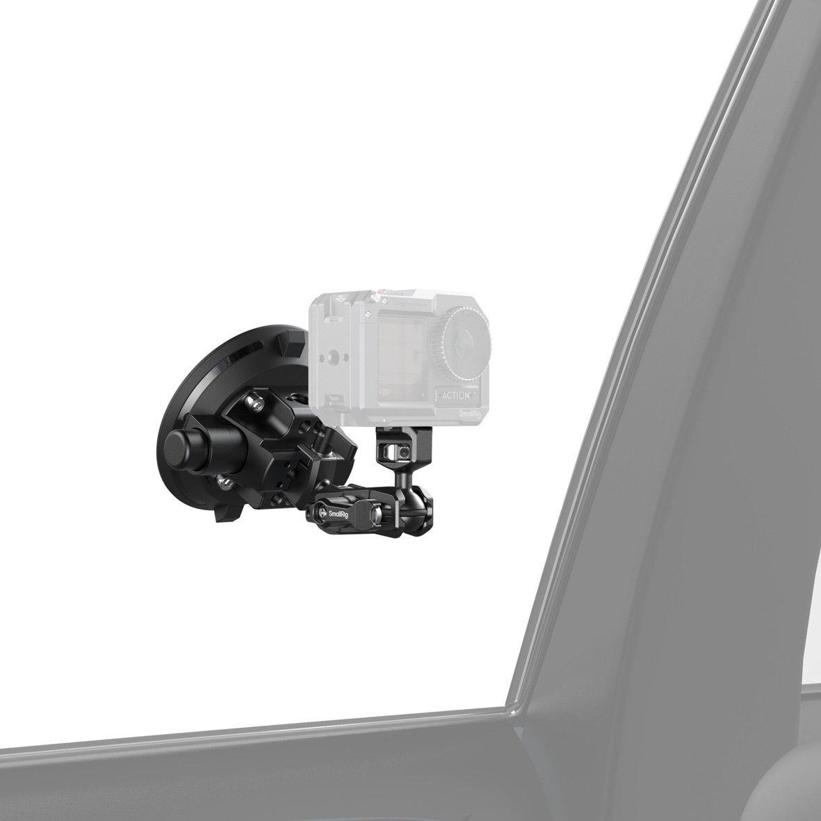 SmallRig 4236C 4" Saugnapf-Kameramontage Kit für Fahrzeugaufnahmen