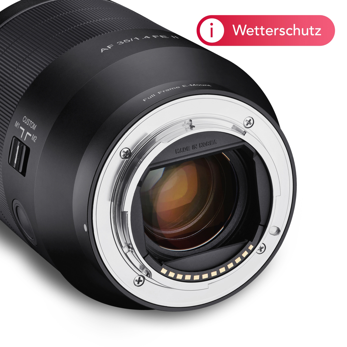 Samyang AF 1,4/35 mm FE II für Sony E Objektiv 8809298887940
