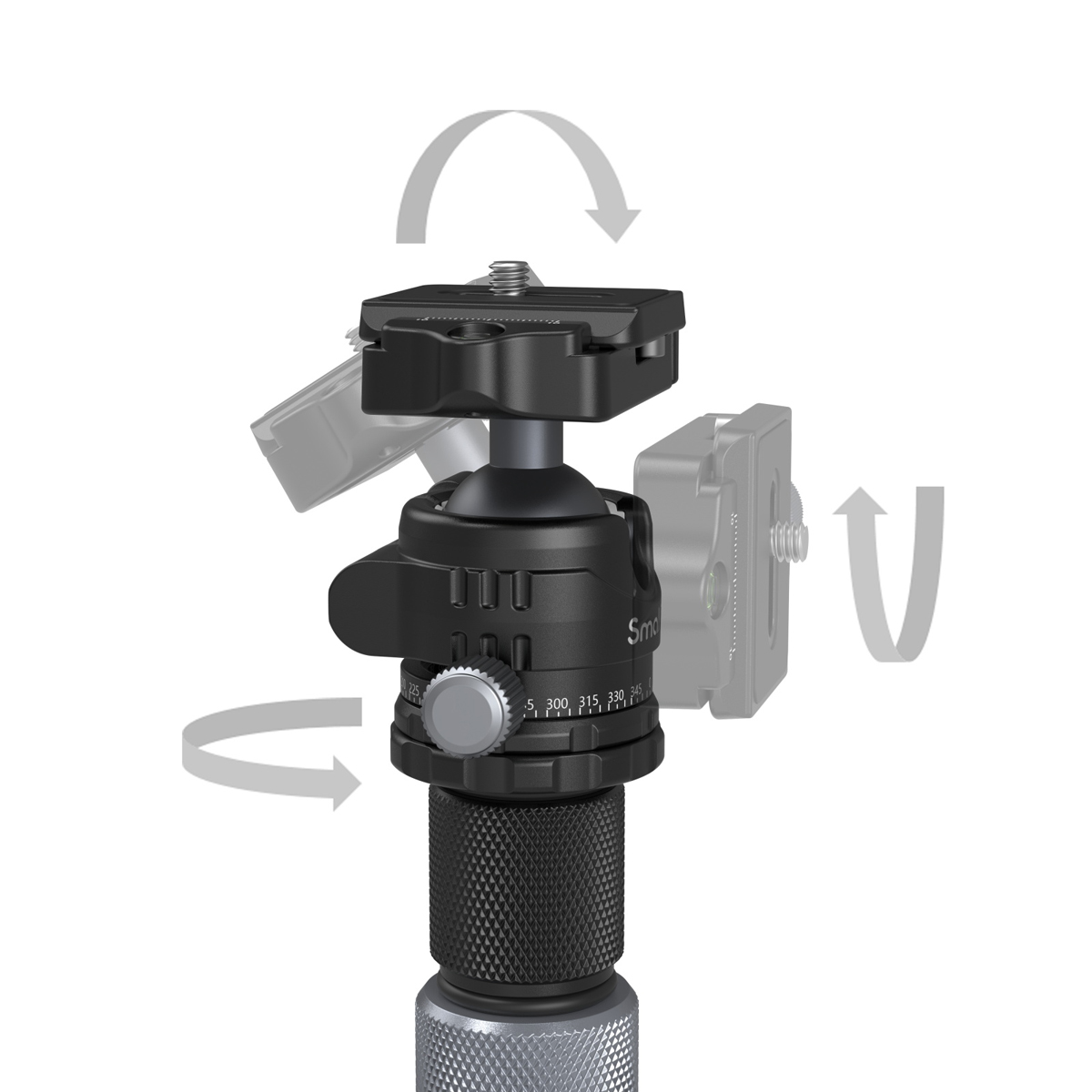 SmallRig 4059 Carbon-Stativ mit Mittelsäule AP-20 6941590010298