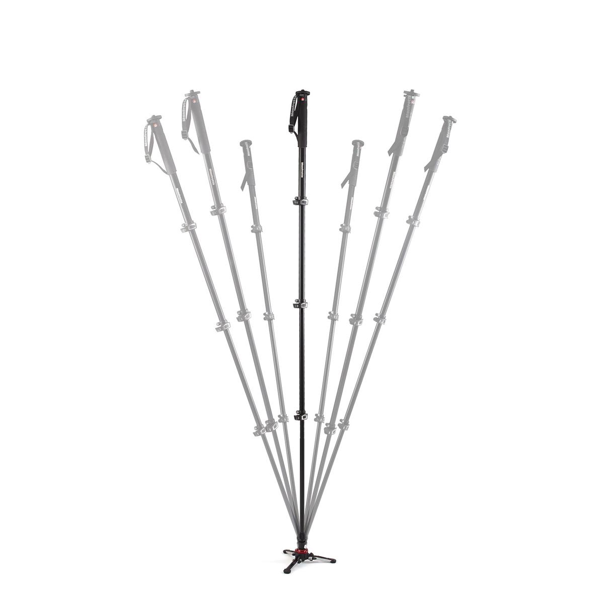 Manfrotto XPRO Alu Video-Einbeinstativ, 4 Segmente 8024221667172