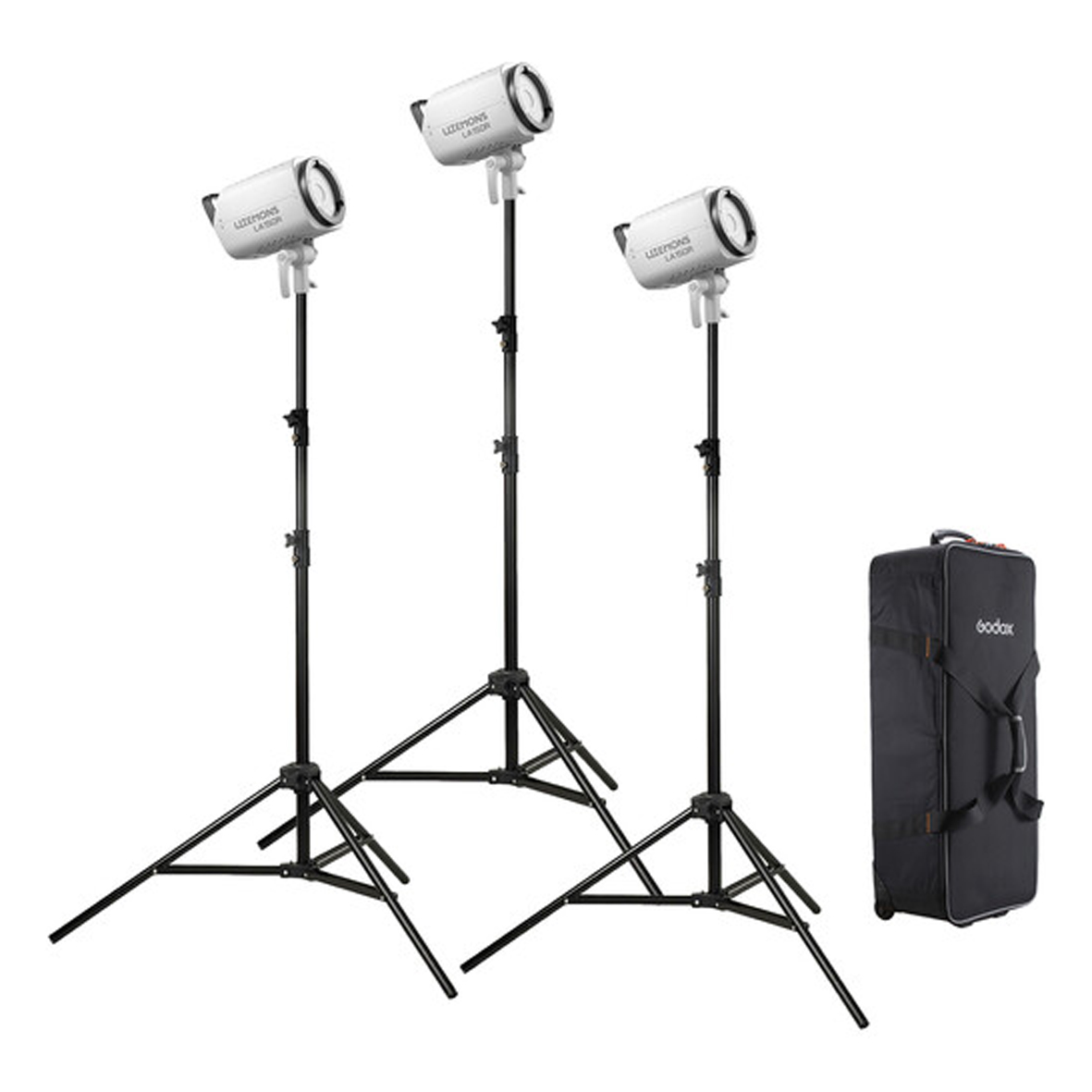 Godox Litemons LA150R K3 white RGB LED Leuchte+Zubehör+Tasche Godox Litemons LA150R K3 white RGB LED Leuchte+Zubehör+Tasche