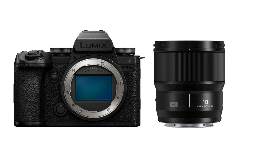 Panasonic Lumix S5 II X Set mit Lumix S 1,8/18mm