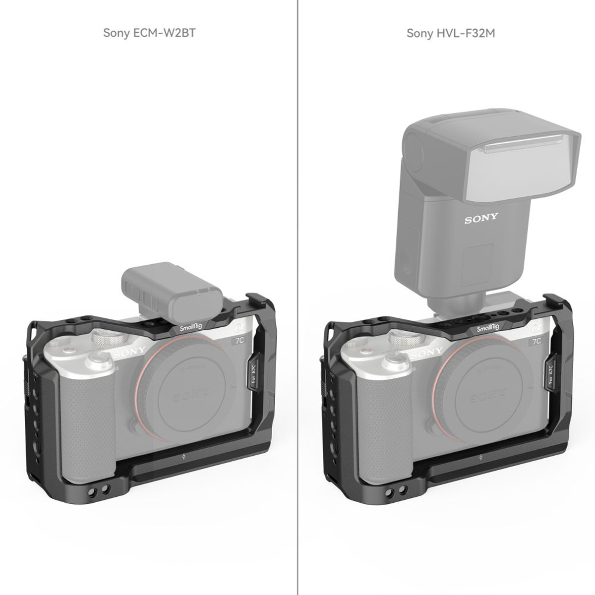 SmallRig 3081B Cage für Sony Alpha 7C Kamera 6941590010182