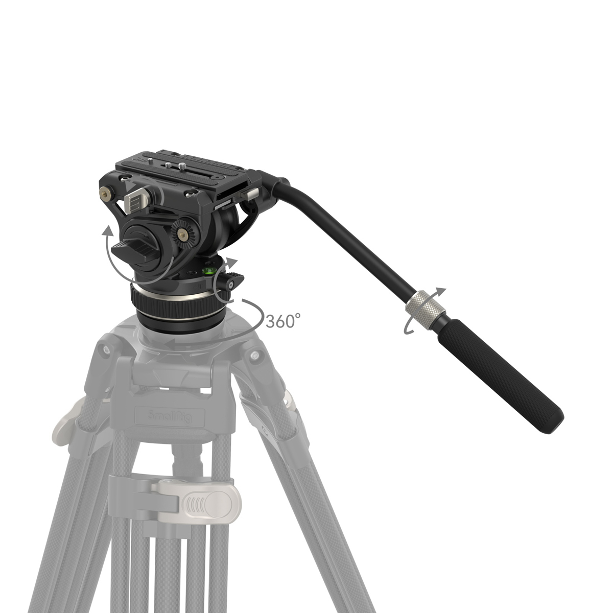 SmallRig 4165 Heavy-Duty Videokopf DH10 6941590012247