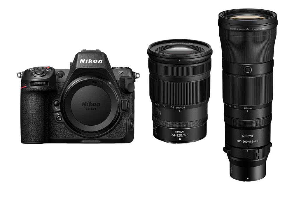 Nikon Z8 Kit 24-120mm f/4.0 S + NIKKOR Z 180-600mm f/5.6-6.3 VR S