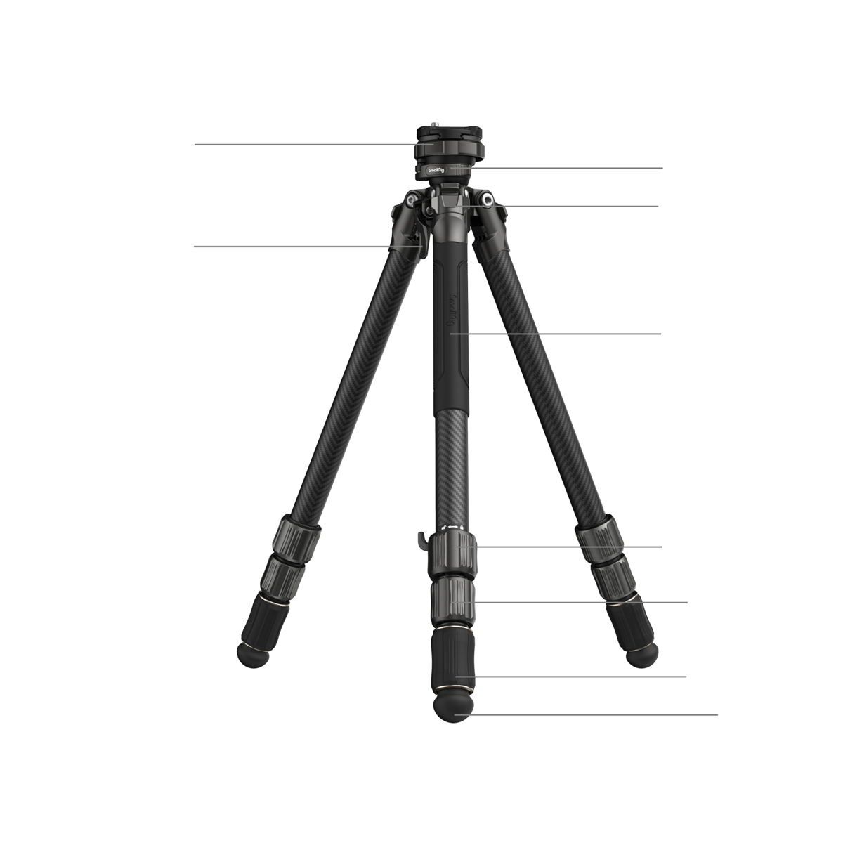 SmallRig 4353 FreeRover Carbon-Foto Stativkit AP-1 6941590014999