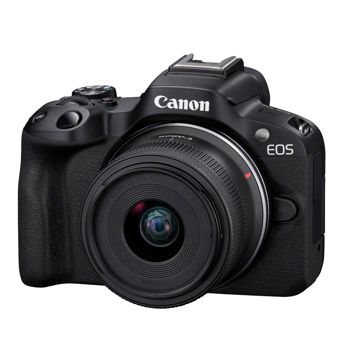 Canon EOS R50 + RF-S 18-45mm IS STM schwarz Kamerakit | 150€ Sofortrabatt 4549292205046