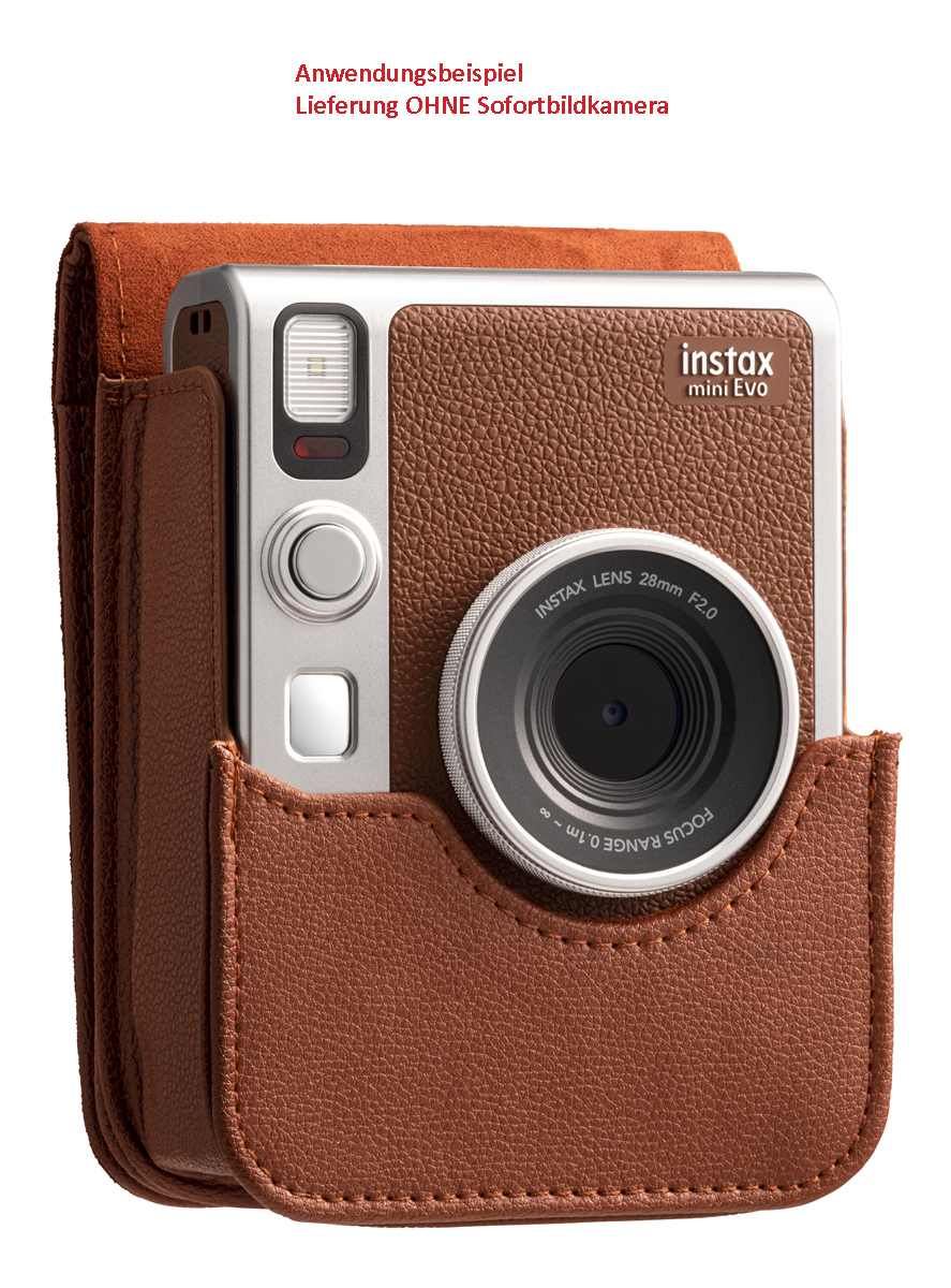 Fujifilm Instax Mini EVO Case, brown 8720094752242
