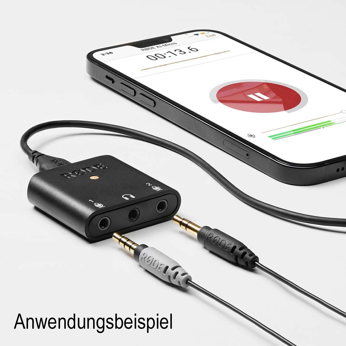 Rode AI-Micro Ultra-kompaktes 2-Kanal USB Audio In 0698813007530