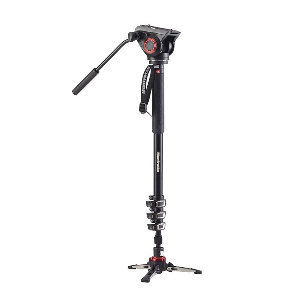 XPRO VIDEO MONOPOD ALU 4 SEG. MIT MVH500AH UND FLU 8024221667264