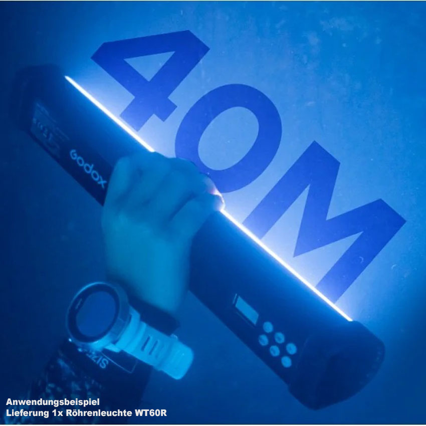 Godox WT60R Waterproof RGB Tube Light 60 cm, Röhre 6952344226216