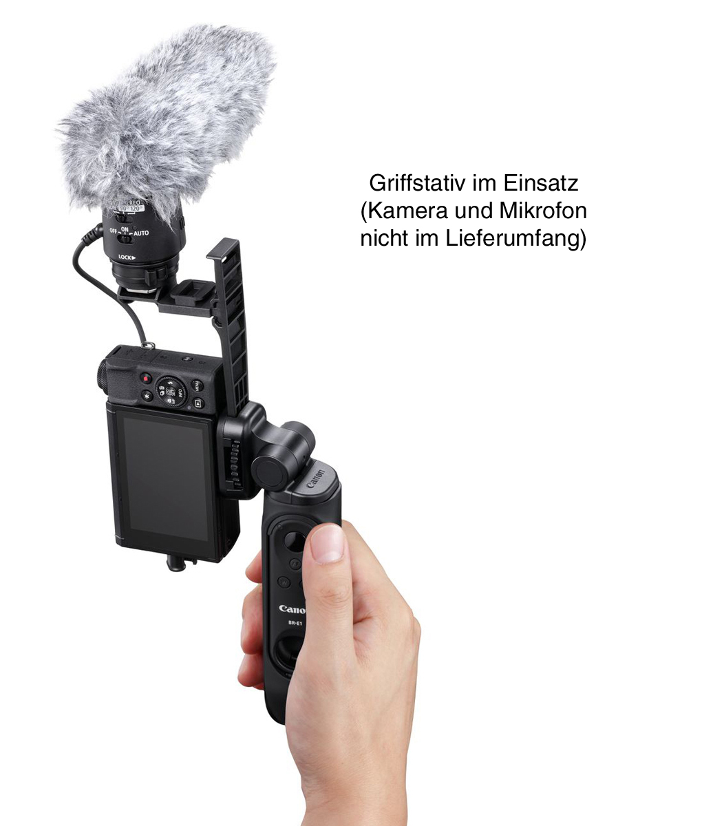 Canon HG-100TBR Griffstativ inkl. BR-E1 Fernbedien 4549292157956