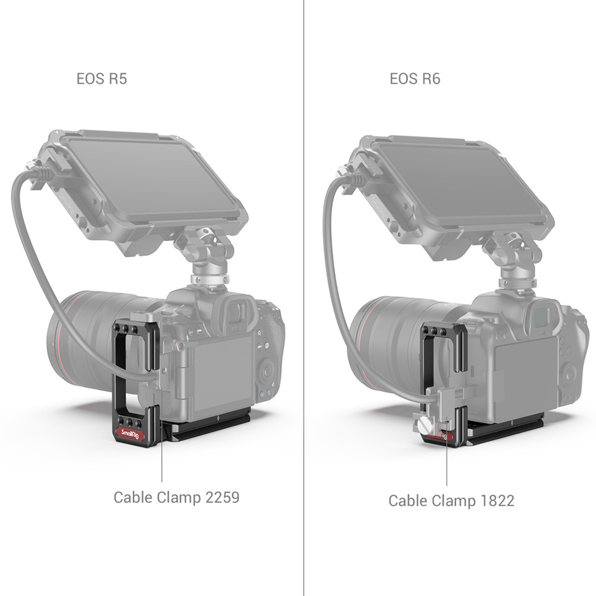 SmallRig 2976 L-Ausleger-Cage für Canon EOS R5/R6 6941590002101