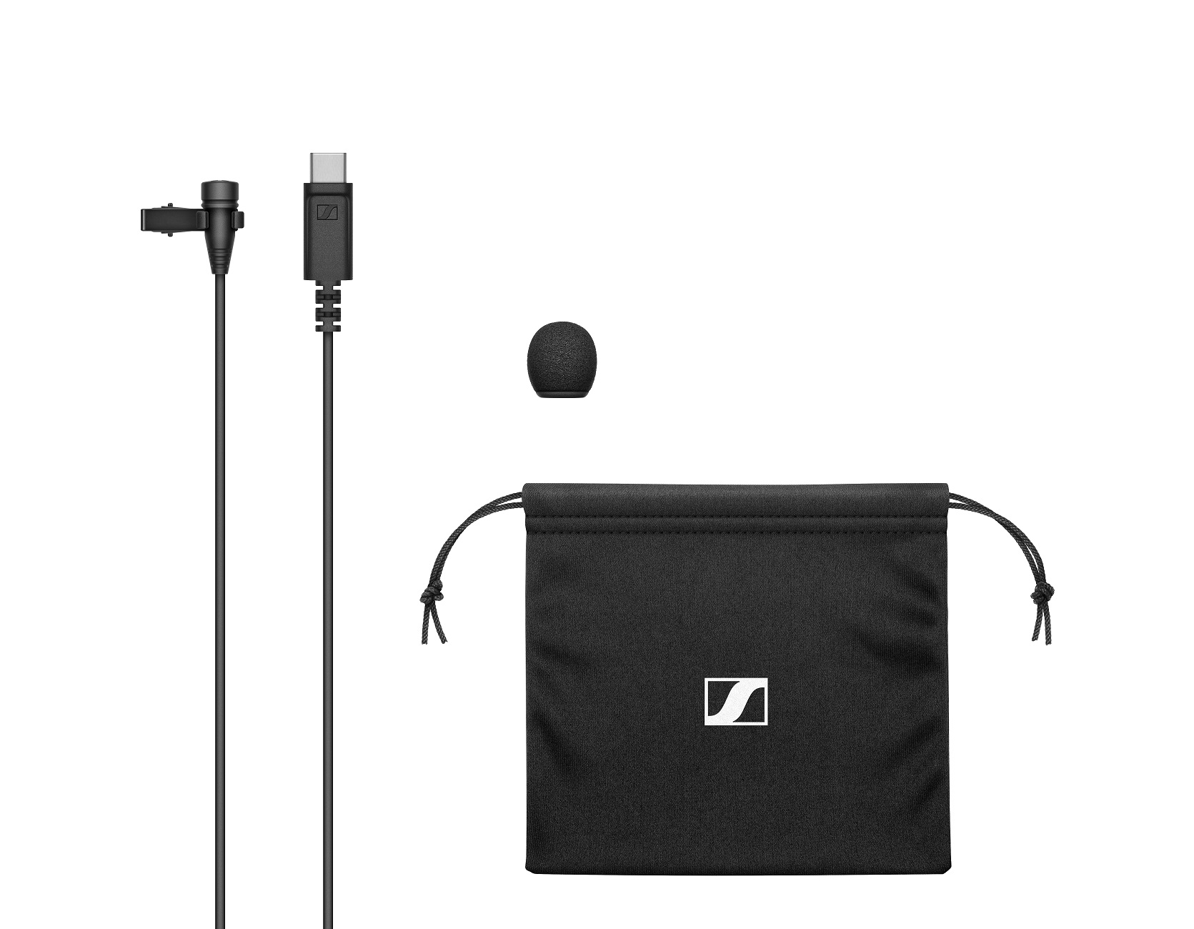 Sennheiser XS LAV USB-C Lavalier- Ansteckmikrofon 4044155259056