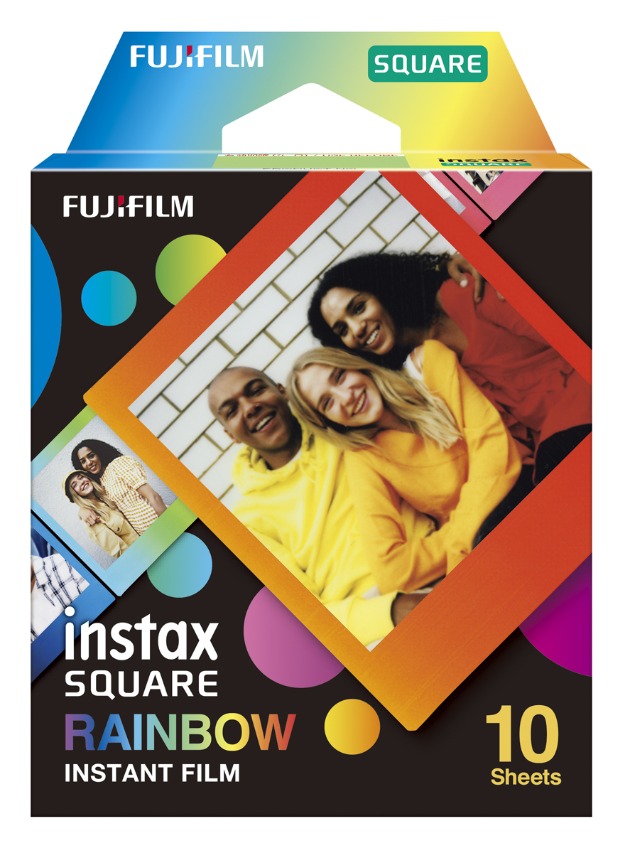 Fujifilm instax Square Film Rainbow 4547410440904