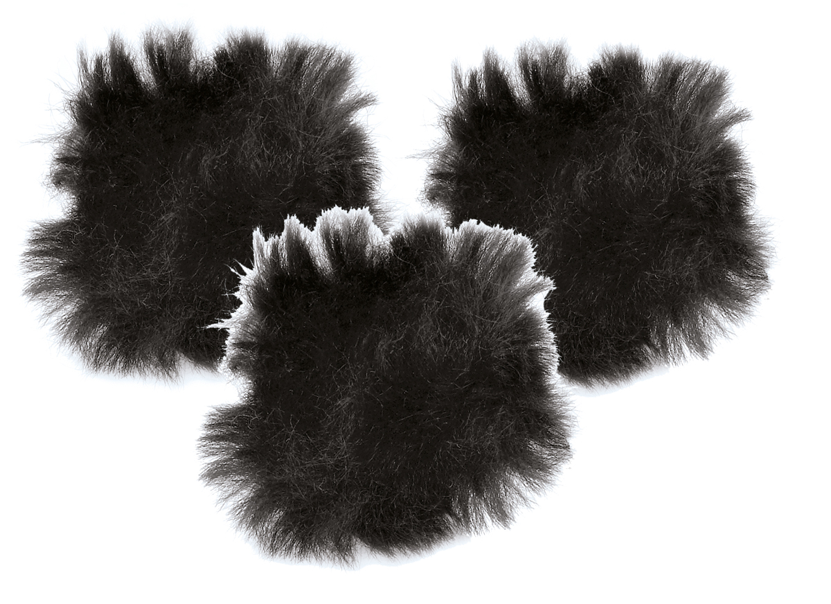 Rode MINIFUR-LAV 3er-Set Fell-Windschutz 0698813001835