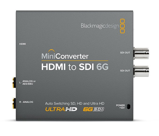 Blackmagic Mini Converter HDMI-SDI 6G 9338716005165
