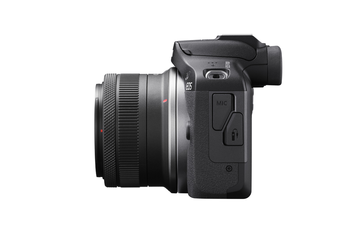 Canon EOS R100 + Canon RF-S 18-45 mm 1:4.5-6.3 IS STM 4549292214598
