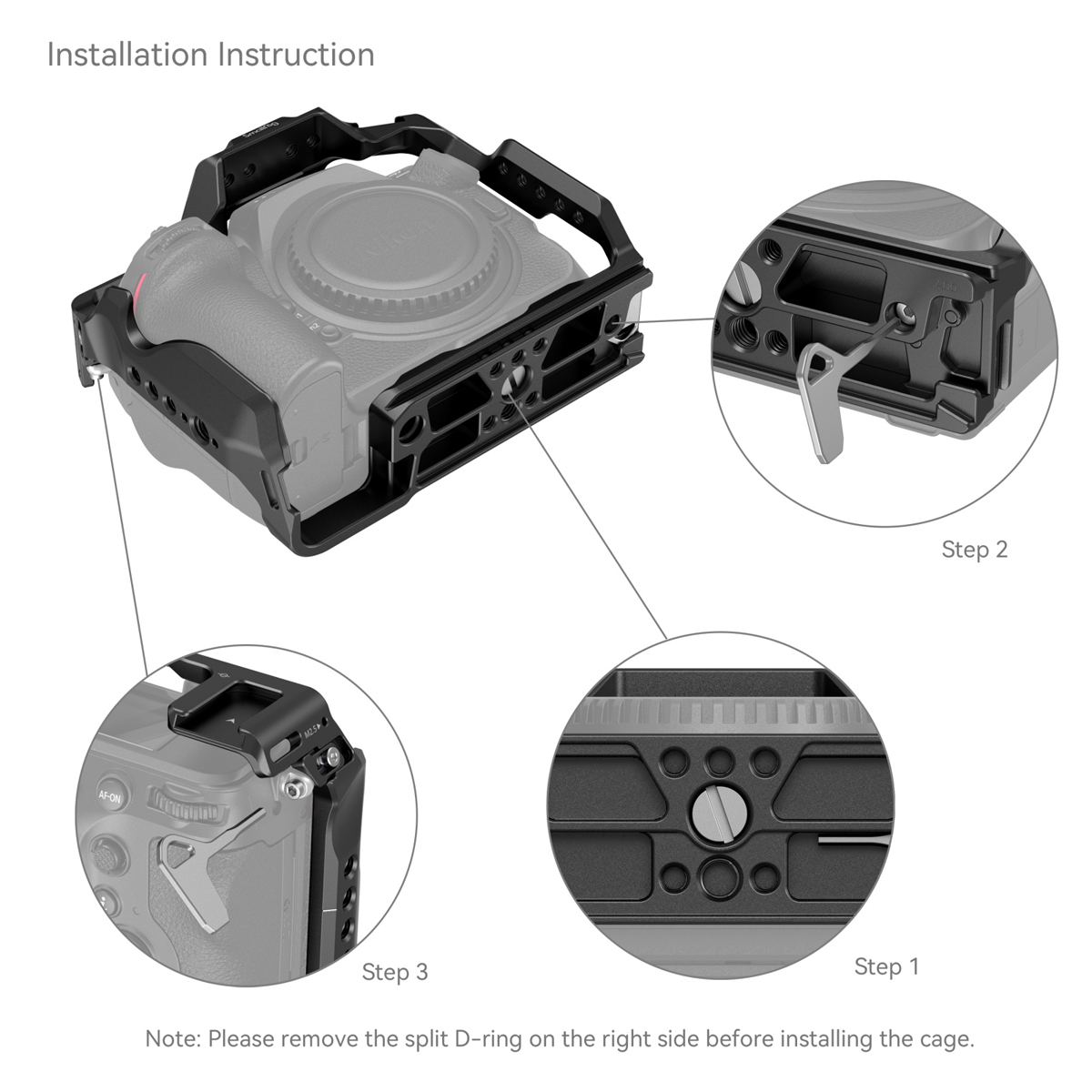 SmallRig 3940 Cage für Nikon Z 8 6941590009346
