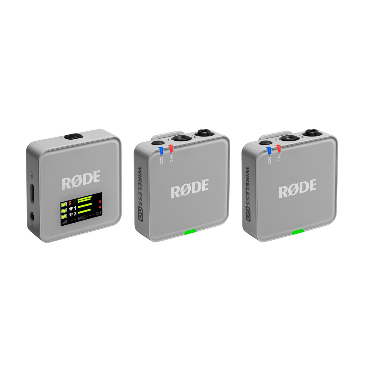 Rode Wireless GO (Gen. 3) Stone, digital Mikrofonsystem, 2-Kanal, drahtlos Rode Wireless GO (Gen. 3) Stone, digital Mikrofonsystem, 2-Kanal, drahtlos