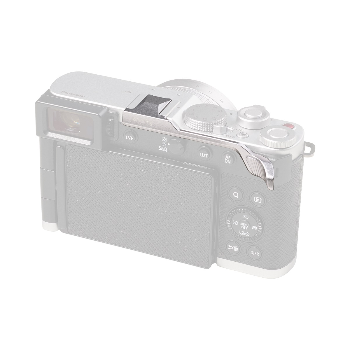 SmallRig 5703 Daumengriff für Panasonic Lumix L10 silber