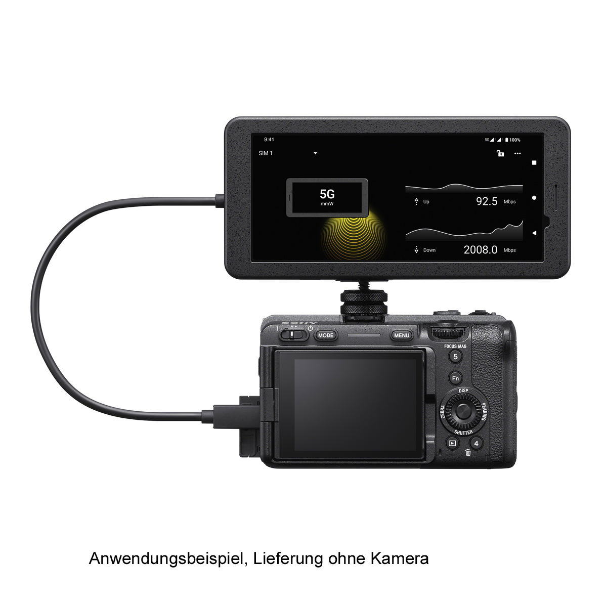 Sony PDT-FP1 portabler Datentransmitter (5G+LTE) 4548736161627