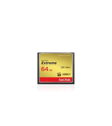 SanDisk Extreme CF 64GB 120MB/s UDMA7 S 0619659123710