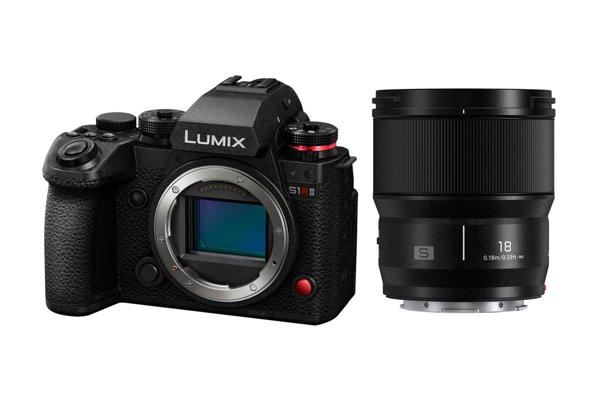 Panasonic Lumix S1R II Set mit Lumix S 1,8/18mm Panasonic Lumix S1R II Set mit Lumix S 1,8/18mm