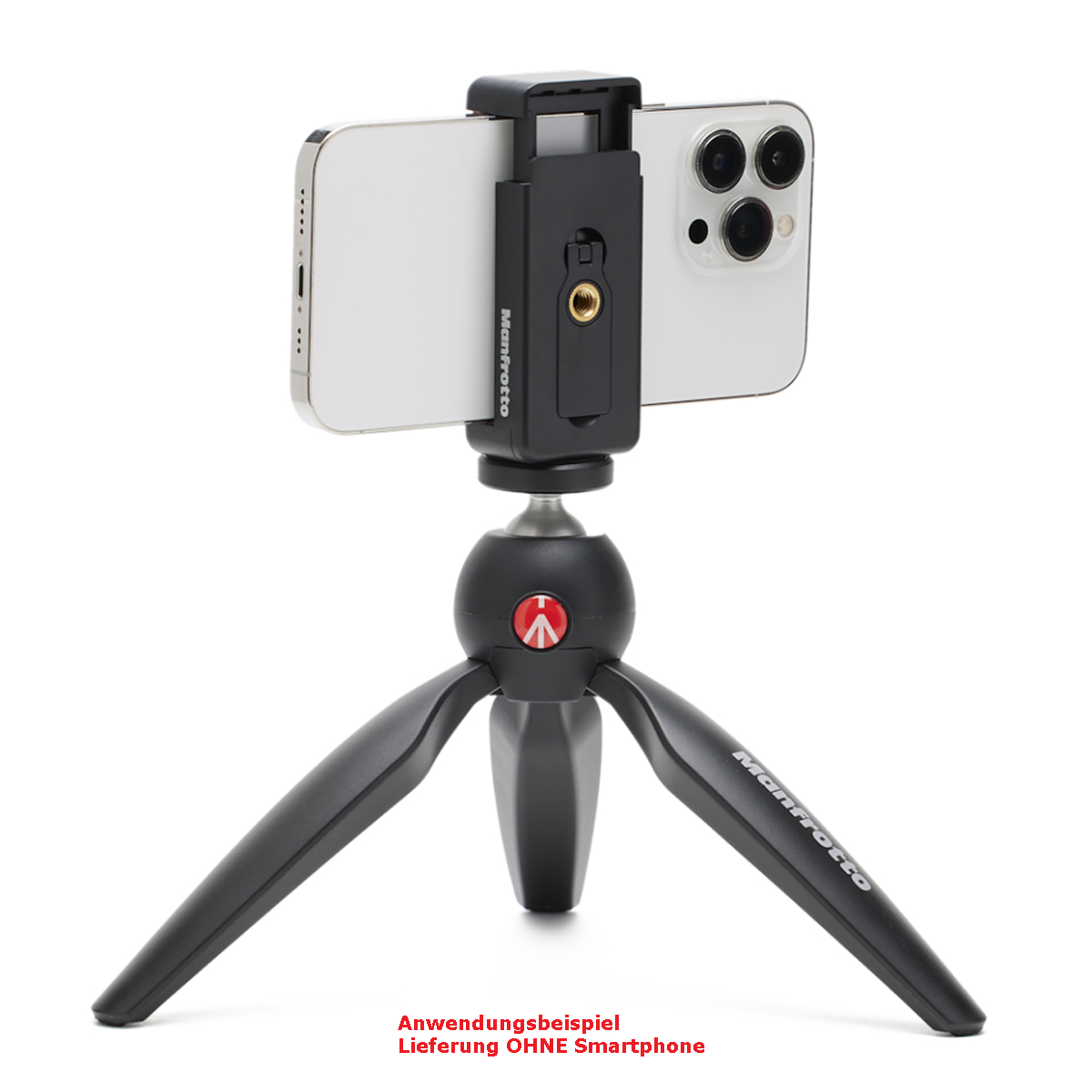Manfrotto PIXI Mini-Stativ mit Smartphone-Klemme s 8024221727661