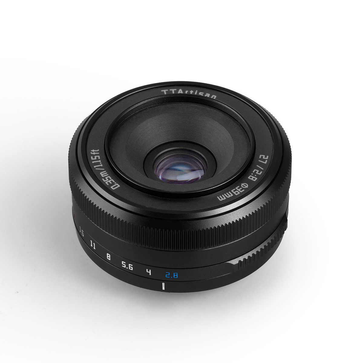 TTARTISAN AF 2,8/27 mm, Fujifilm X-Mount schwarz, 6973251731655
