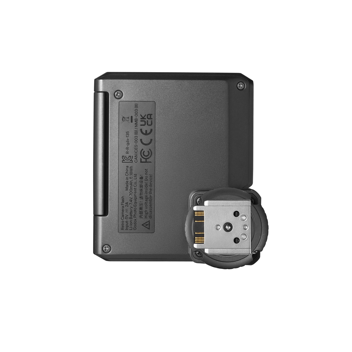 Godox Lux Junior II schwarz- Retro Flash für C/N/O/F