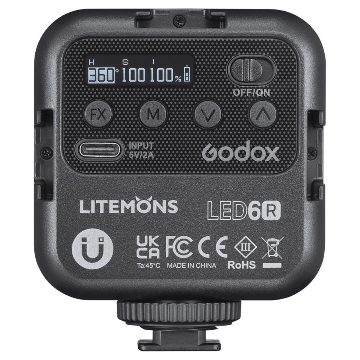 Godox Litemonds LED6R RGB LED-Leuchte Godox Litemonds LED6R RGB LED-Leuchte