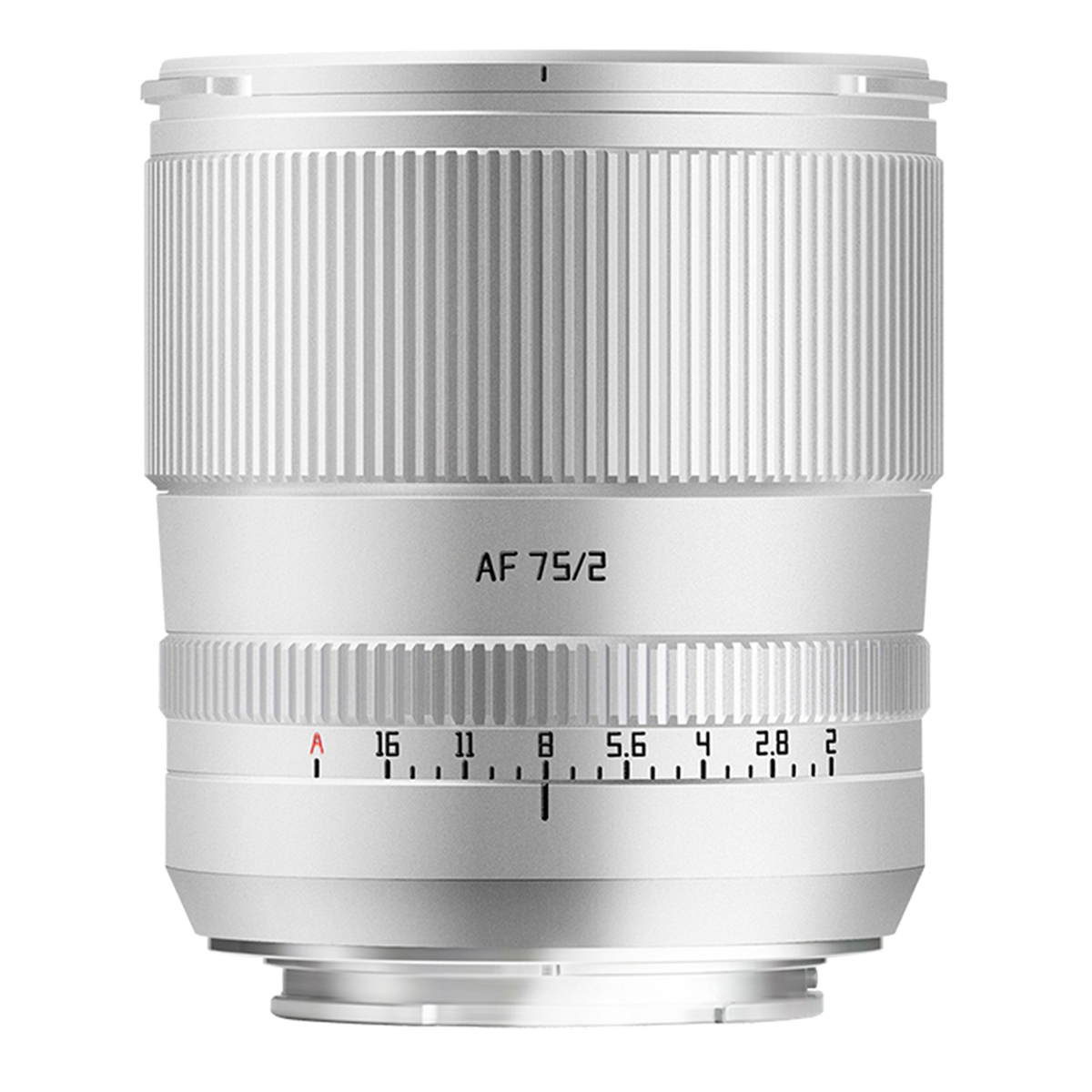 TTARTISAN AF 2/75 mm, Sony FE FF silber, Objektiv TTARTISAN AF 2/75 mm, Sony FE FF silber, Objektiv