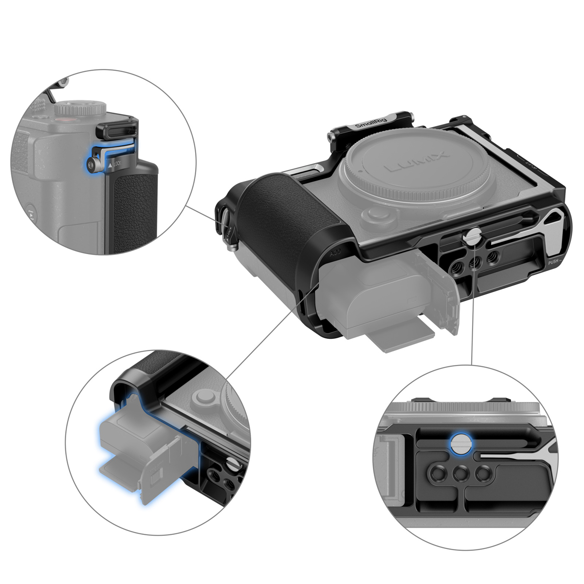 SmallRig 4515 Cage f.Panasonic Lumix S9 6941590016993