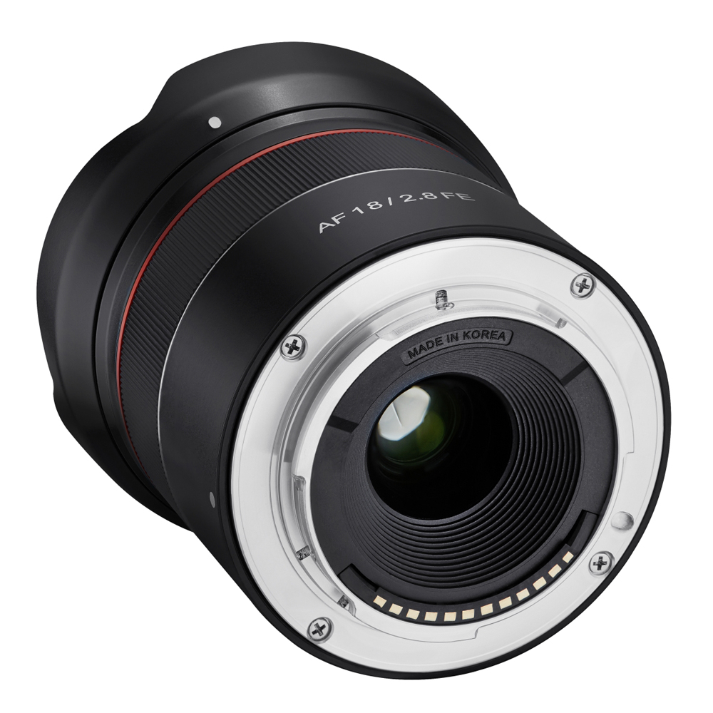 Samyang AF 2,8/18 mm FE für Sony E schwarz Objekti 8809298885984
