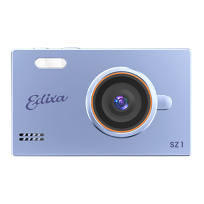 Edixa SZ1 Slim Zoom1 blau, Digitalkamera Edixa SZ1 Slim Zoom1 blau, Digitalkamera